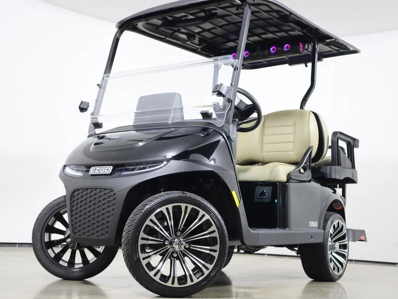 2026 E Z GO RXV 4 Touring ST ELiTE Lithium 4 Passenger Golf Cart for Sale(Gloss Black) (1)