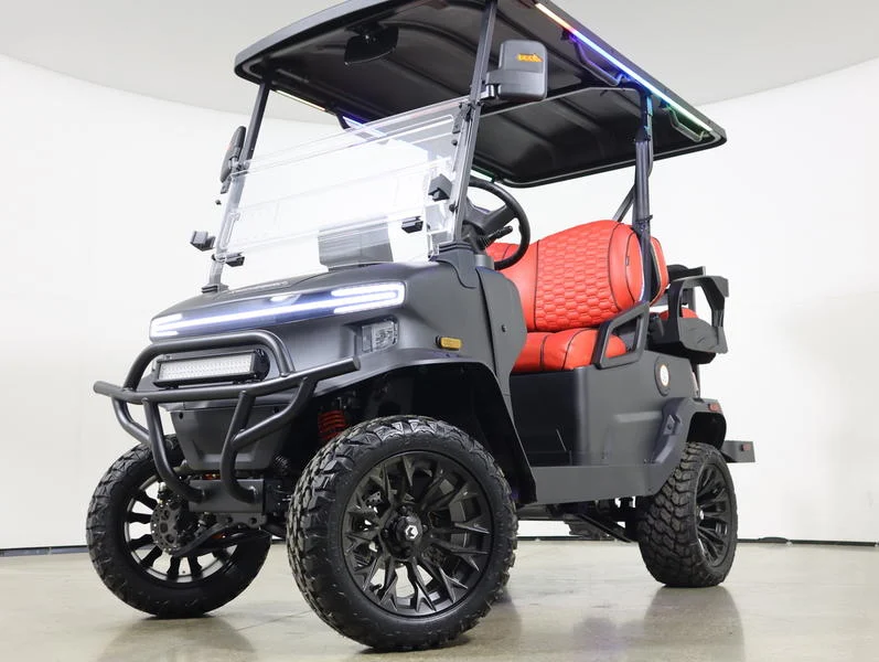 Denago EV Nomad XL Lithium 4 Passenger Golf Cart 2026 for Sale(Matte Black) (1)